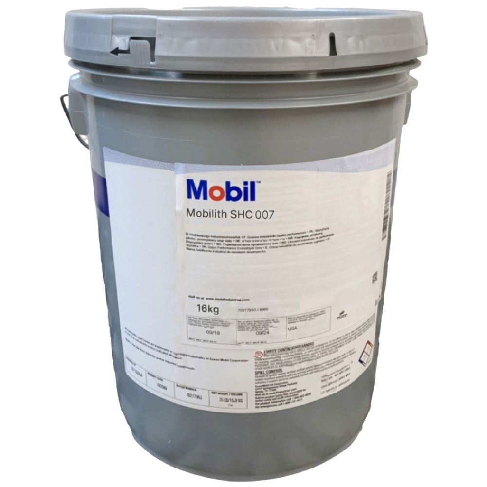 pics/Mobil/Mobilith SHC 007/mobil-mobilith-shc-007-extreme-pressure-grease-nlgi-00-16kg-bucket-01.jpg